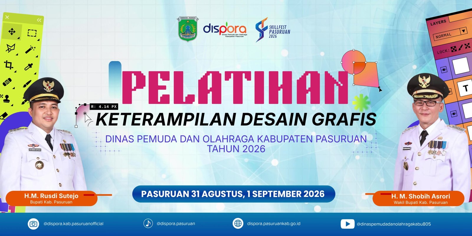 Pelatihan Desain Grafis Bagi Pemuda