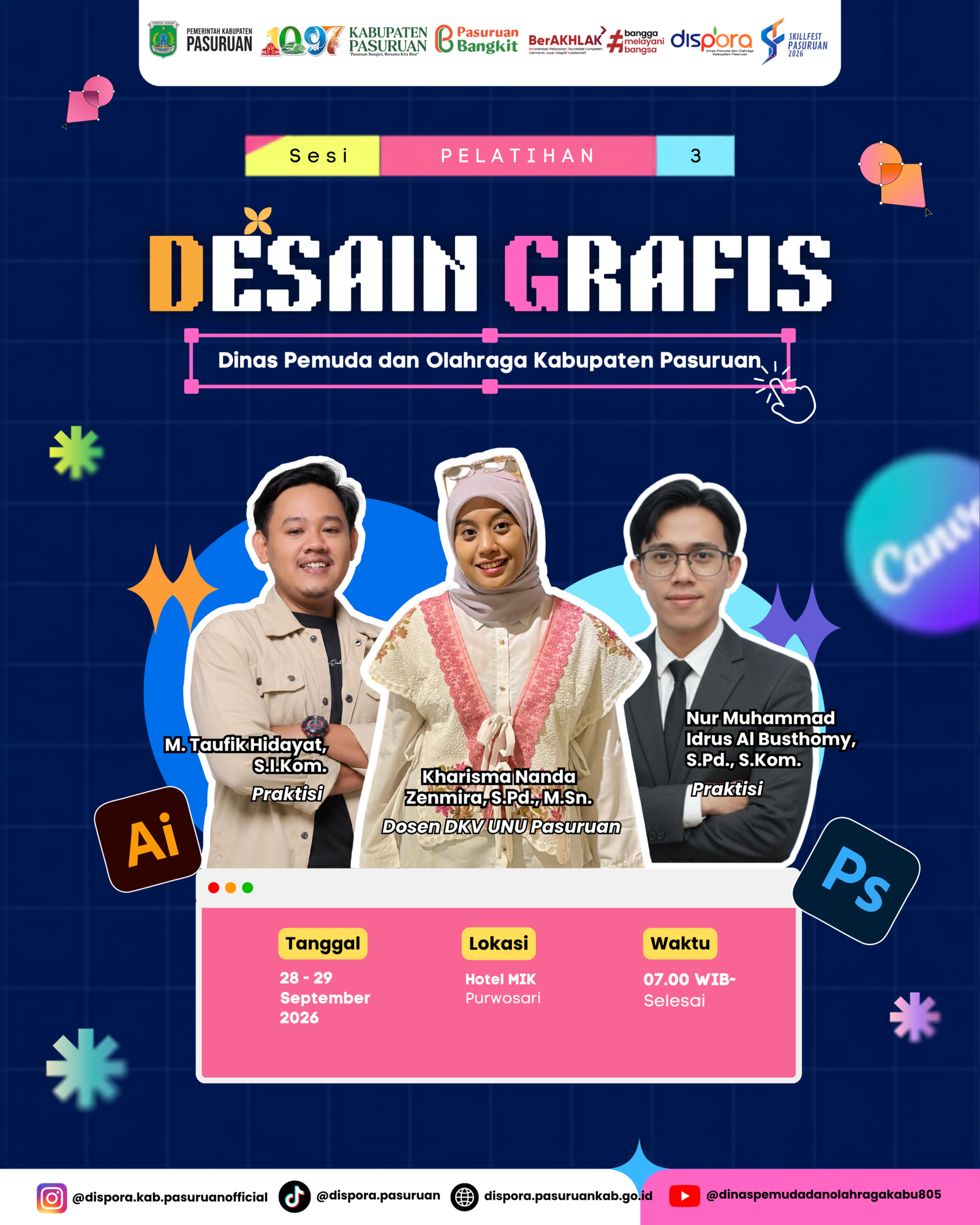 Pelatihan Desain Grafis Sesi 3