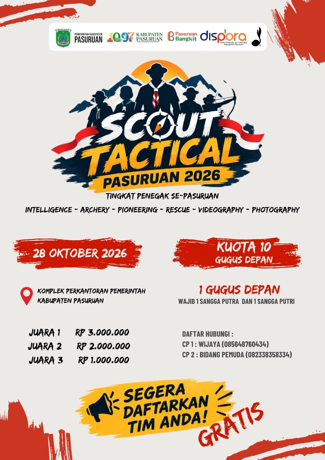 Flyer Pelatihan Public Speaking bagi Pemuda Sesi 1
