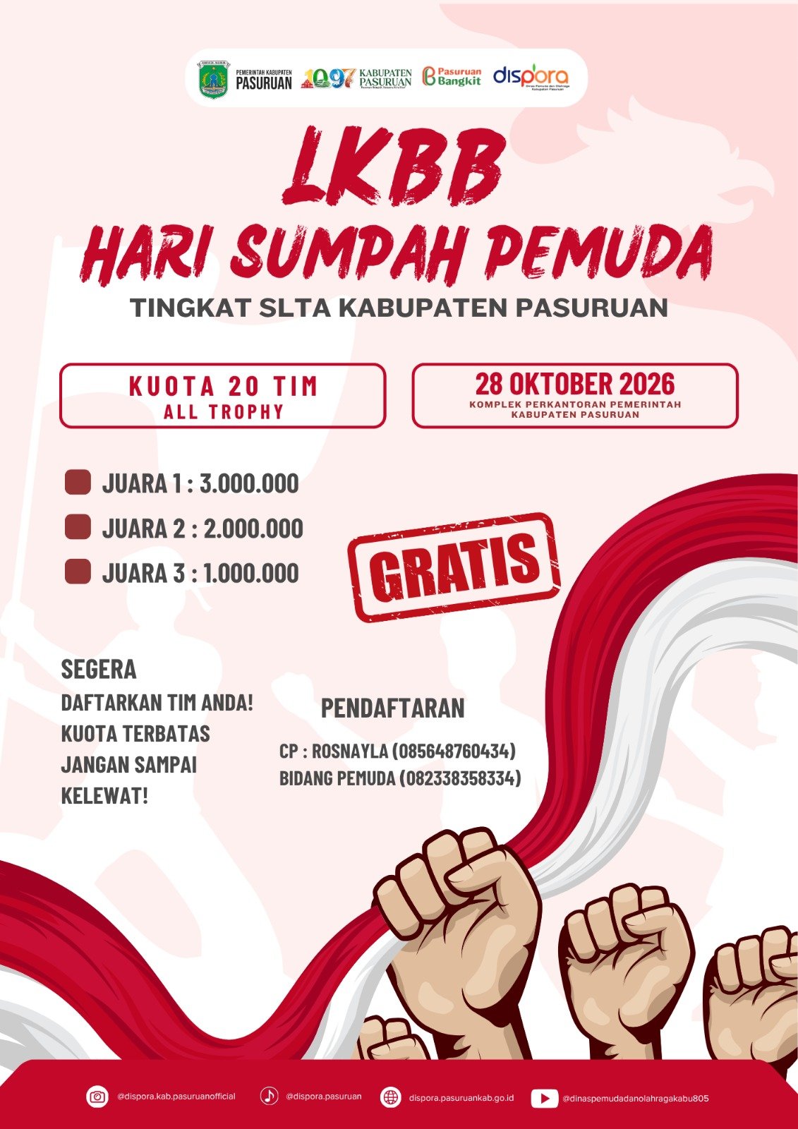 Flyer Pelatihan Public Speaking bagi Pemuda Sesi 2